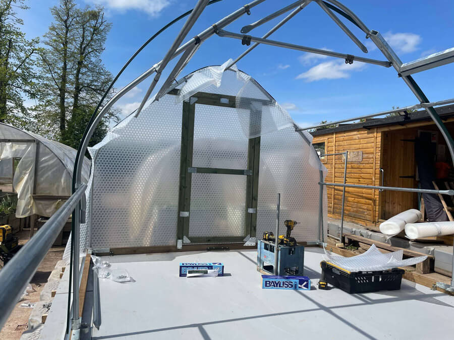Keder floating greenhouse in Worcester
