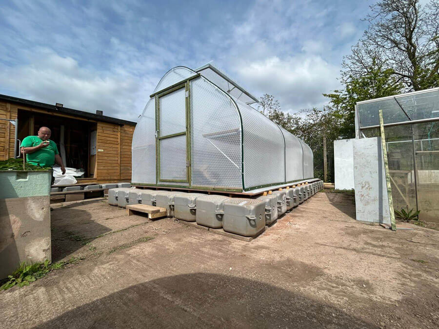 Floating Greenhouse in Worcester by Keder